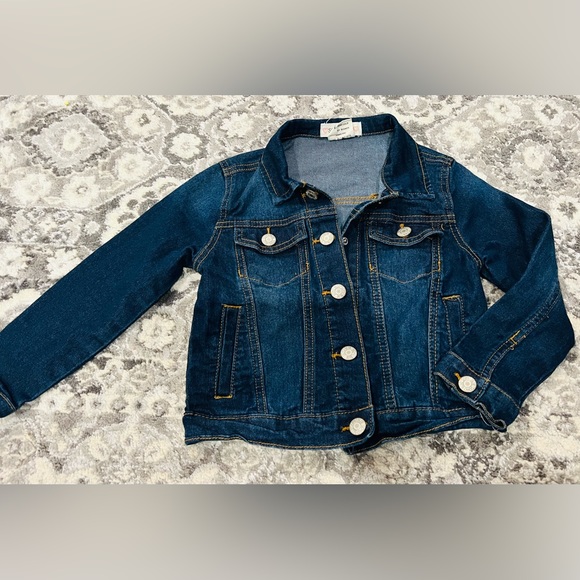 Girls Denim Jacket size 6 - Picture 1 of 1